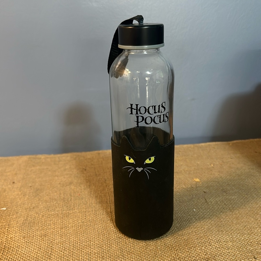 Hocus pocus glass water bottle